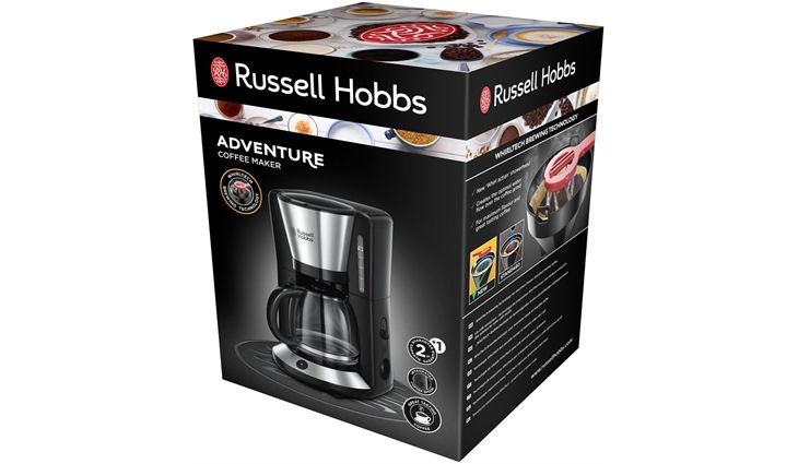 Russell Hobbs Adventure 24010-56 Glas-Kaffeemaschine