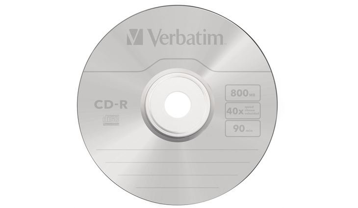 Verbatim CD-R 800MB 48X Jewelcase 10er