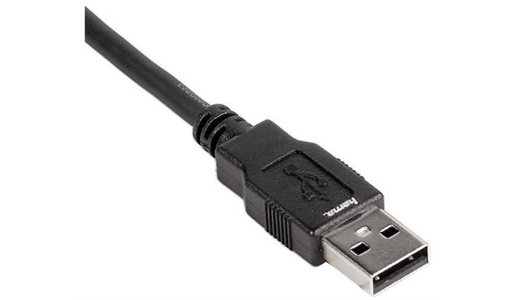 Hama 74201 MINI USB2.0KAB.B5PIN 1,8M
