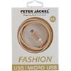 Peter Jäckel 15672 Fashion Micro USB gold