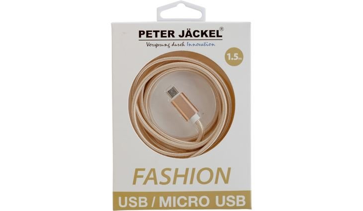 Peter Jäckel 15672 Fashion Micro USB gold