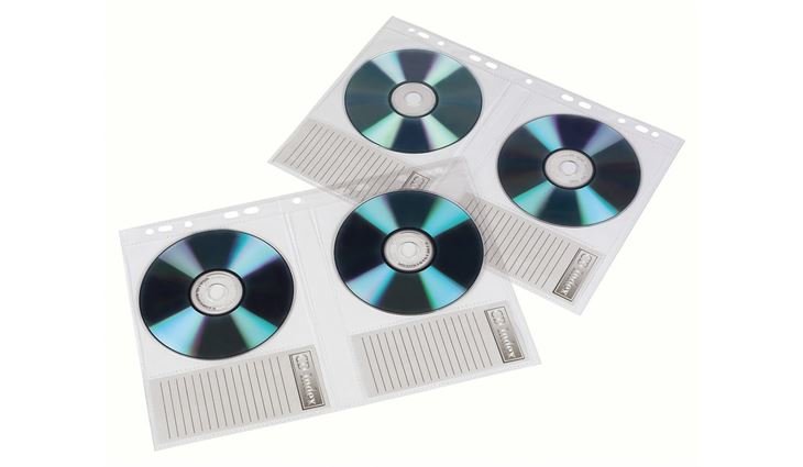Hama CD-ROM Ordnerhüllen DIN A4