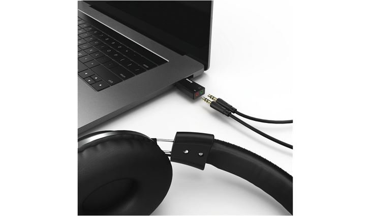 Hama USB-Soundkarte Stereo