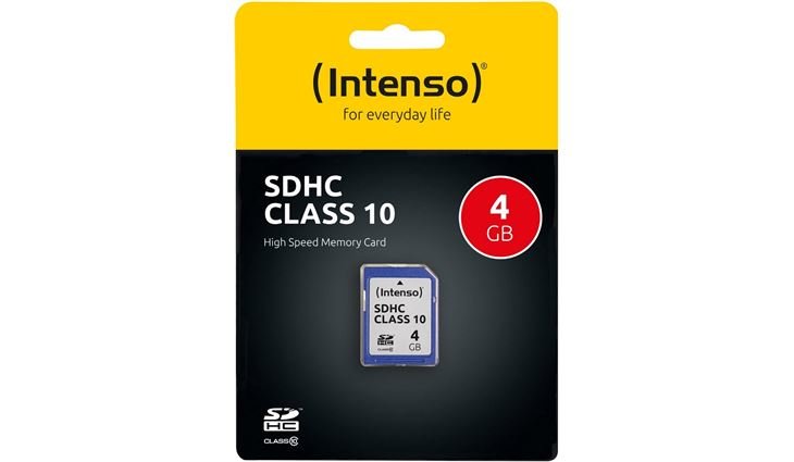 Intenso SDHC Card (4GB) Class 10