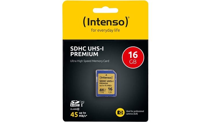 Intenso SDHC Card Premium UHS-1 (16GB)
