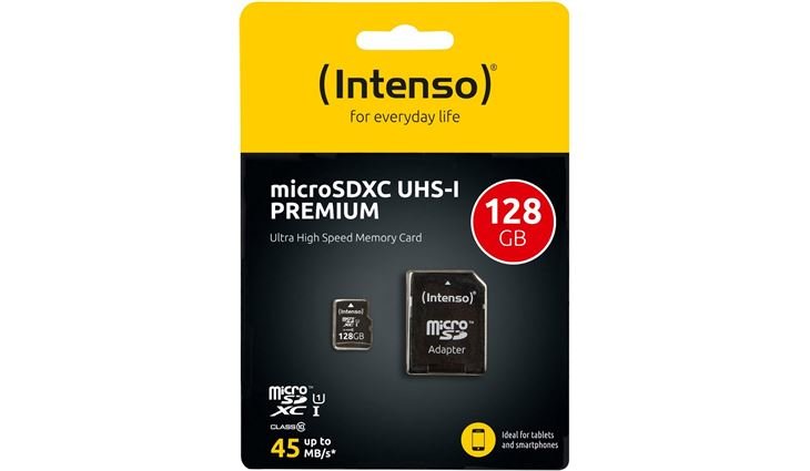Intenso microSDXC Card Premium (128GB)