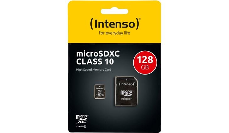 Intenso microSDXC Card Class 10 (128GB)