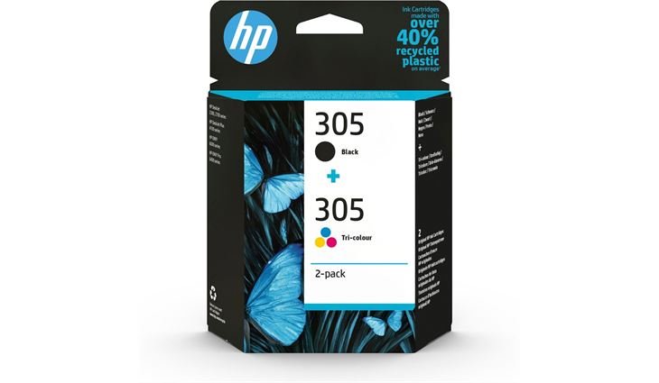 HP Nr. 305 schwarz + 3-farbig (6ZD17AE)