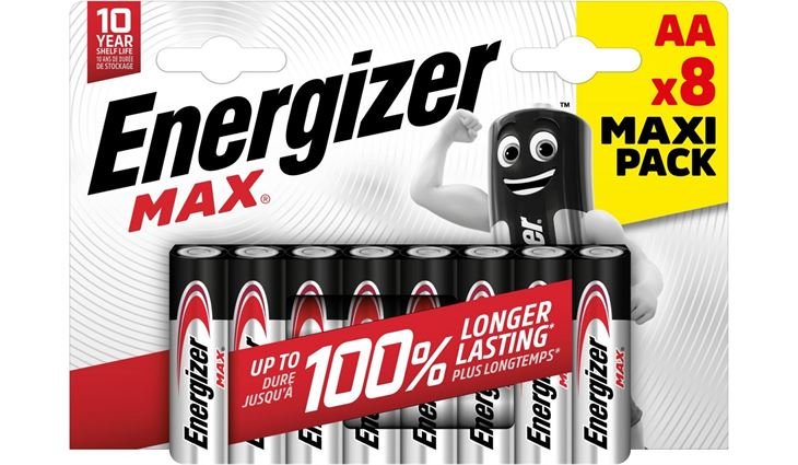Energizer Max AA 8er Pack