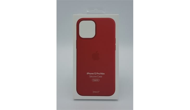 Apple Silikon Case mit MagSafe 12 Pro Max #BW