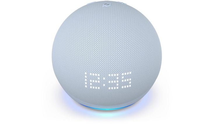 Amazon Echo Dot (5.Gen.) mit Uhr
