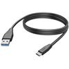 Hama 201597 Ladekabel USB-C>USB-A (3m)