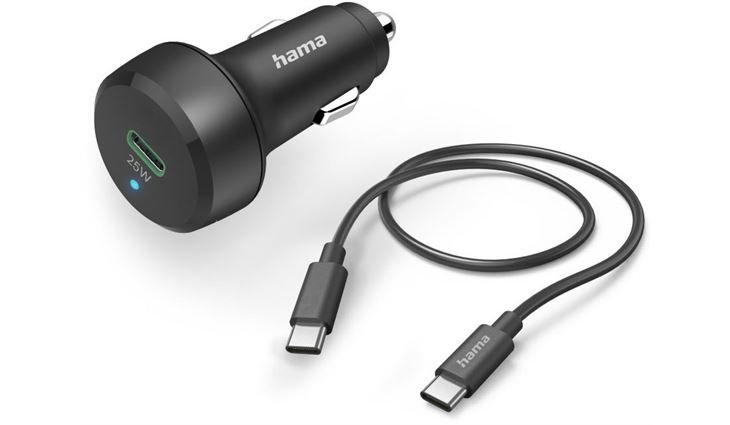 Hama 201614 USB-C Kfz-Ladeset (25W)