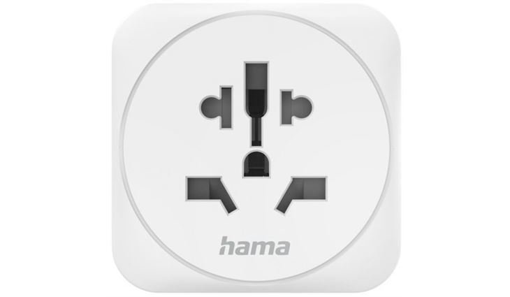 Hama 223455 Reiseadapter (Welt>Europa)